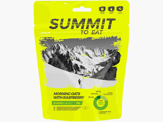 Summit To Eat Summit to Eat Haferflocken mit Himbeeren