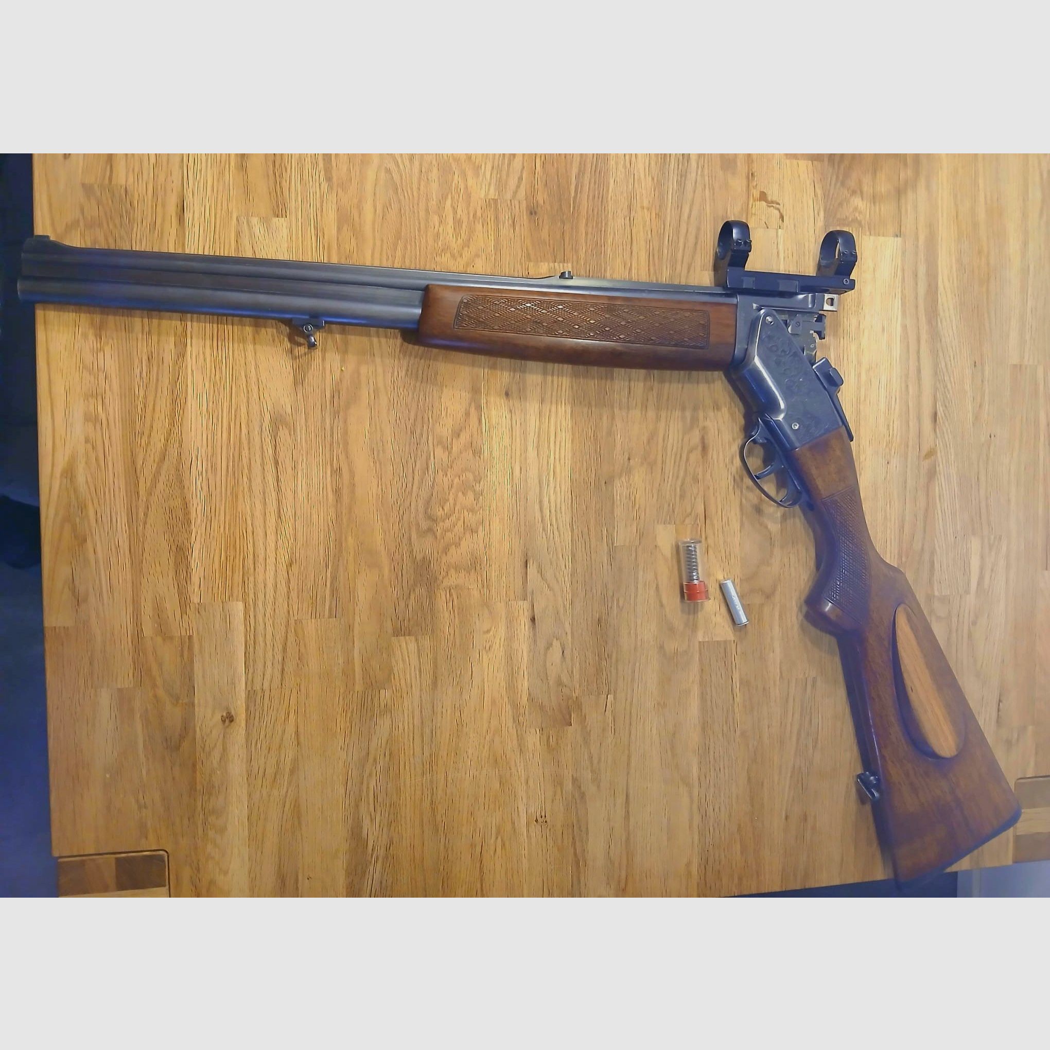 BRNO CZ ZH 304 7x57R & 12/70 Kombinierte Büchse Flinte