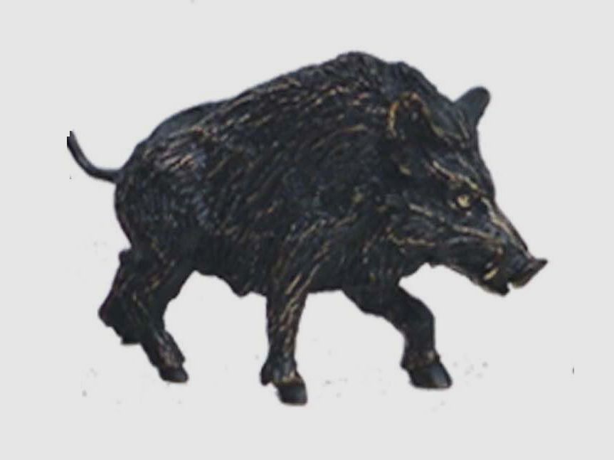 Lovergreen accessories motif bronze patinated boar (tin) C
