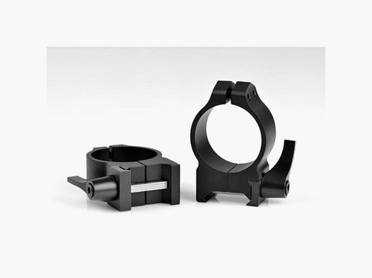 Warne QD Anneaux en Acier - 30mm Weaver Medium 9,5 mm (214LM)
