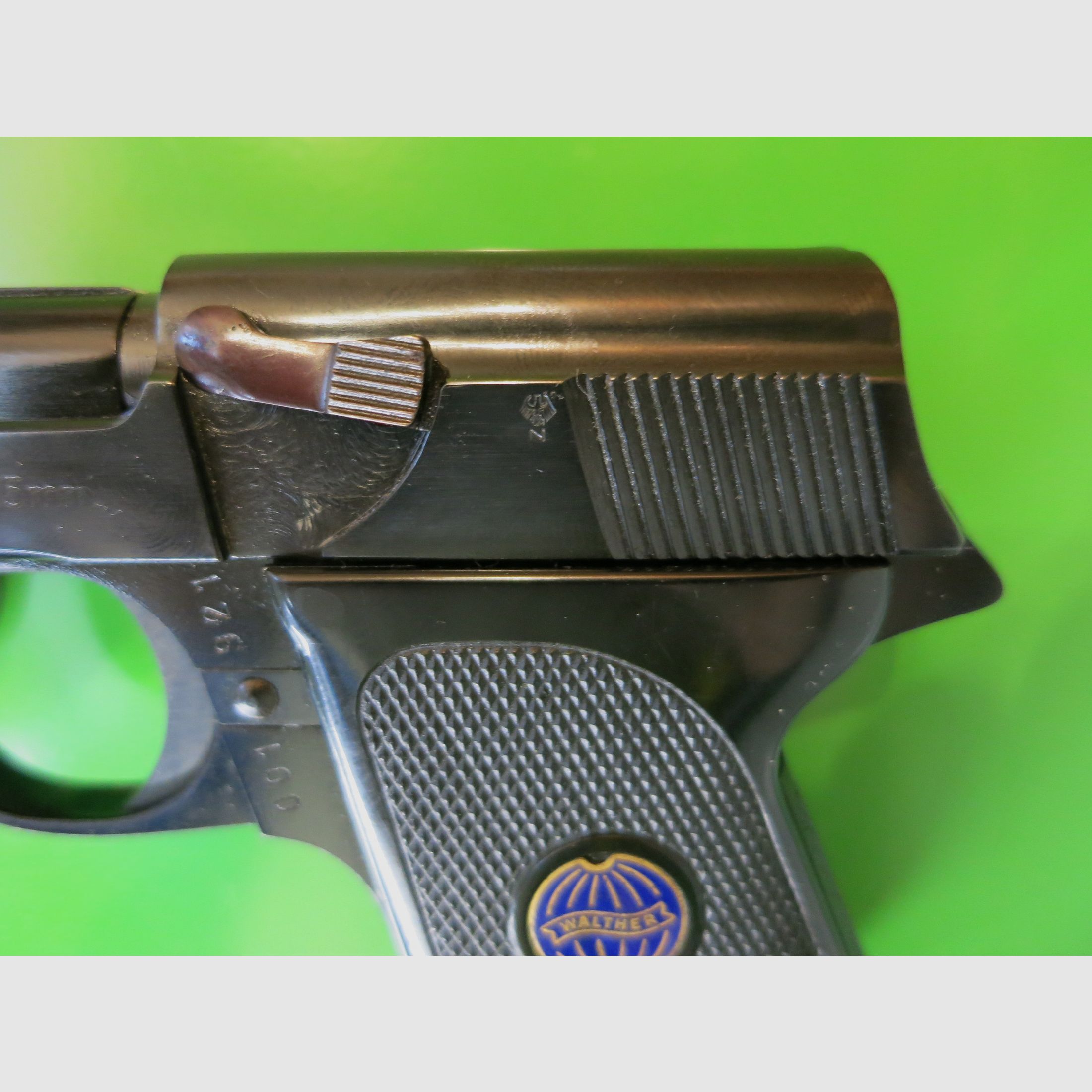 Walther TP, Kaliber 6,35 Browning, der Fallenjagd-Klassiker     #13-, Bild 6 von 7