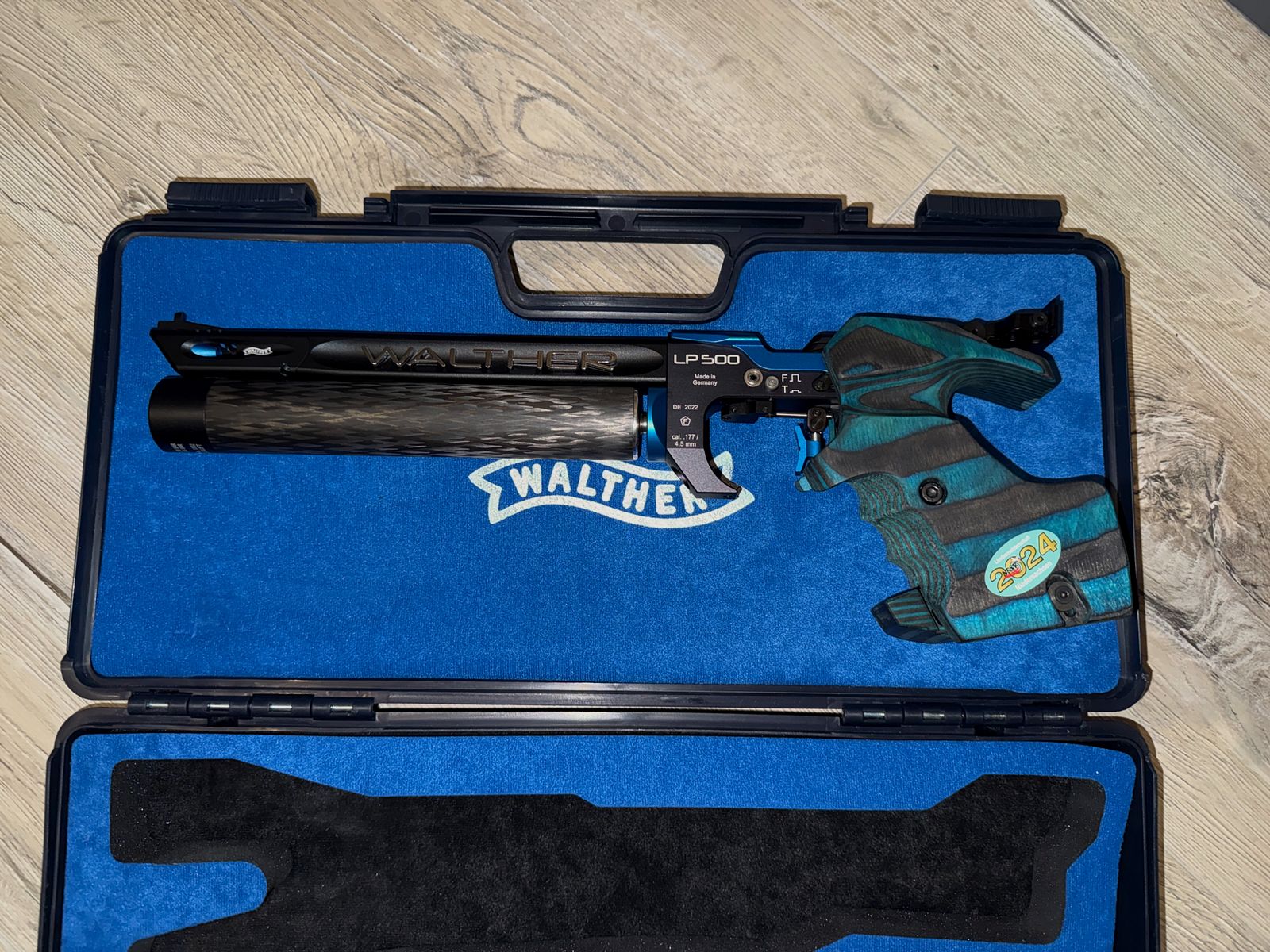 Walther LP500 Meistermanufaktur (2022) | Empuñadura Rink M + cartucho de carbono (hasta 2032+) | Servicio top, imagen 2 de 5