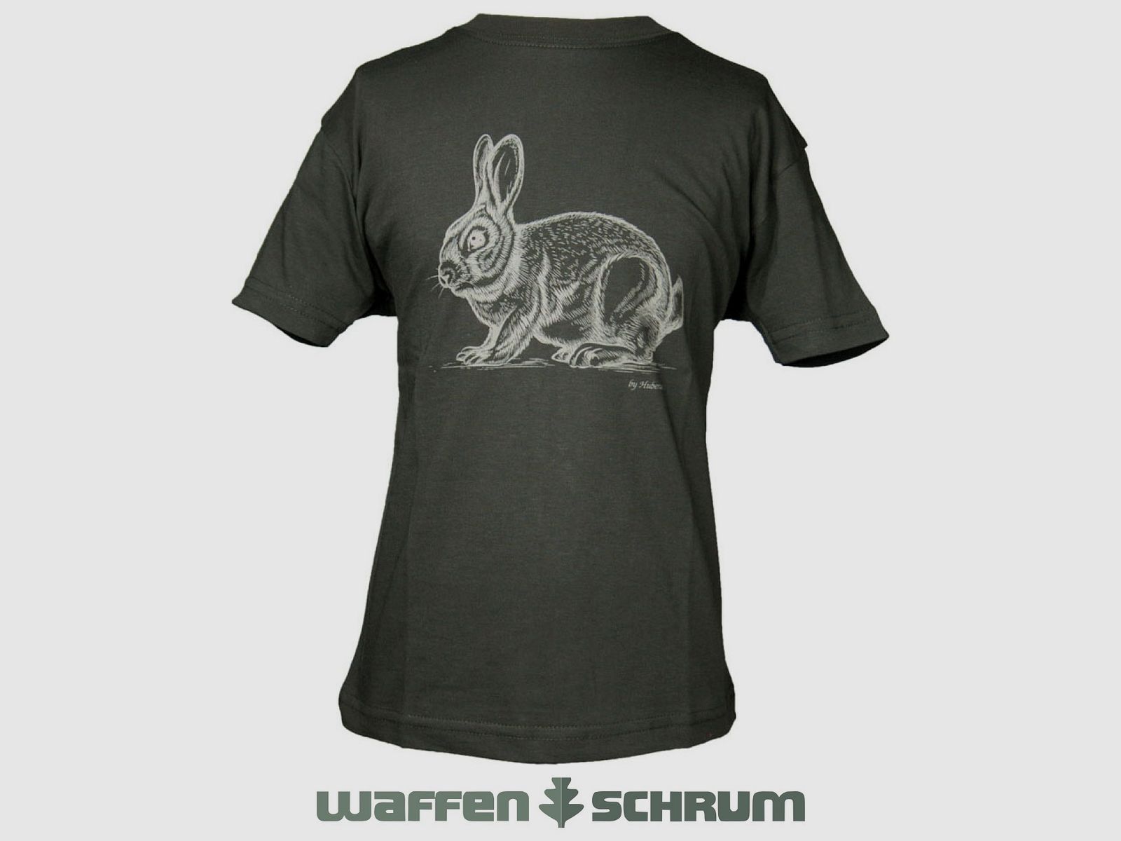 Hubertus T-Shirt Kanichen Oliv