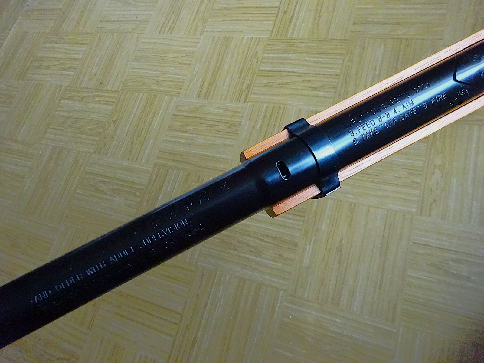 Luchtgeweer, kal. 4,5 mm BB: Red Ryder, Mod. VOLWASSEN! Als nieuw!