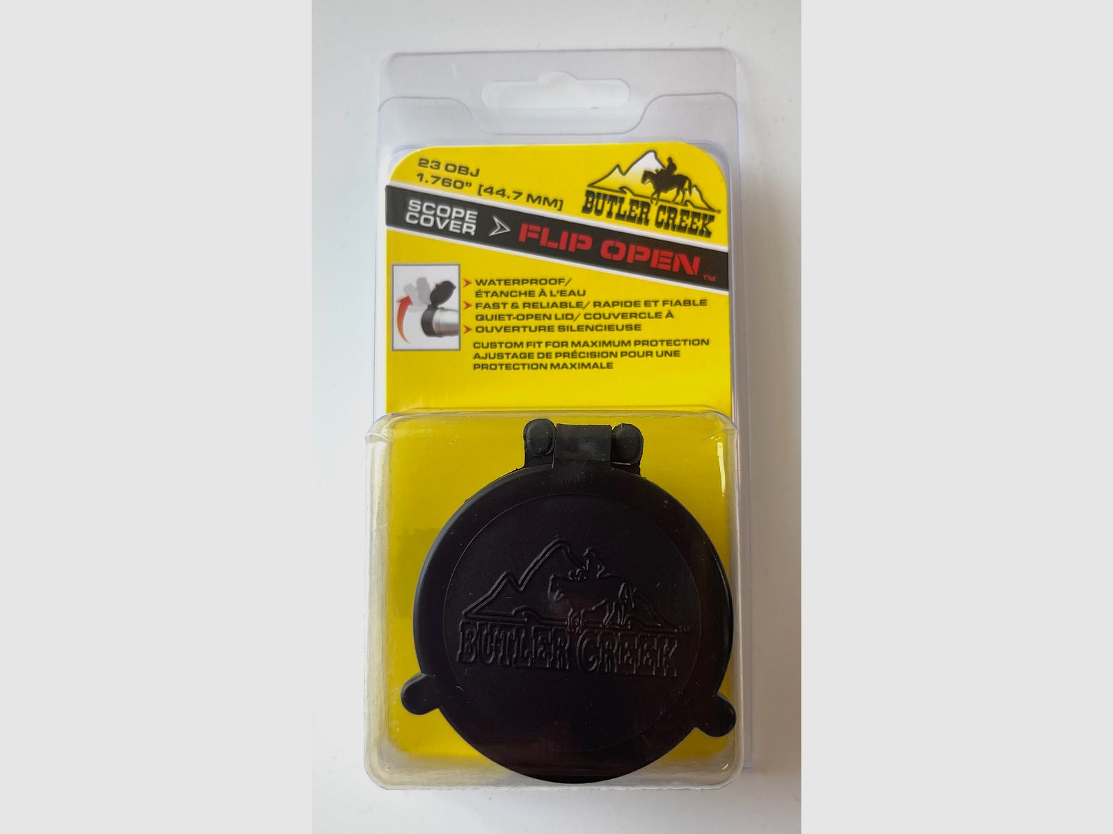 Butler Creek 30230 Flip Open Obiettivi Copriobiettivo 23 OBJ 44,7mm