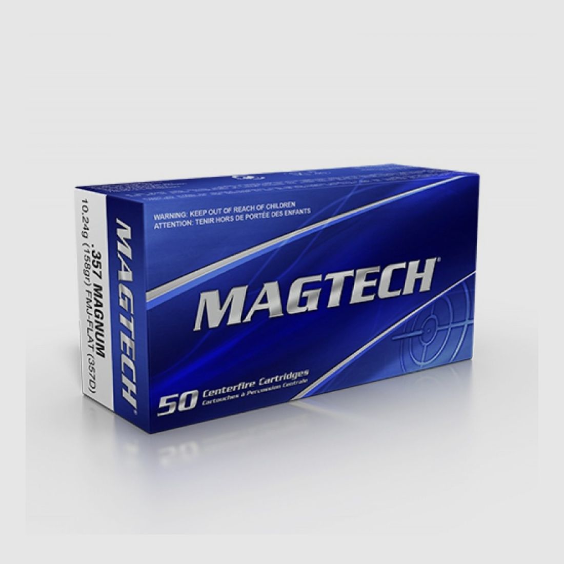 357 Mag Magtech FMJF 158 gr VE50