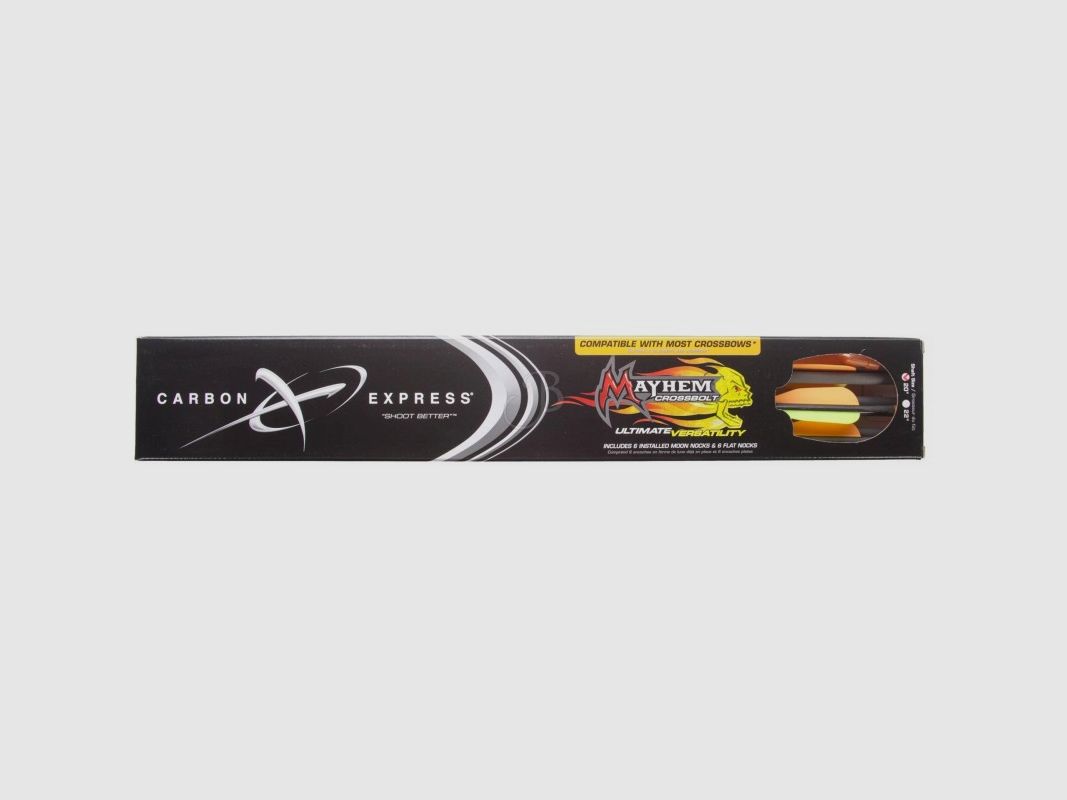 CX DARDO BALESTRA MAYHEM 20" MOON NOCK 6PK, Bild 1 von 2