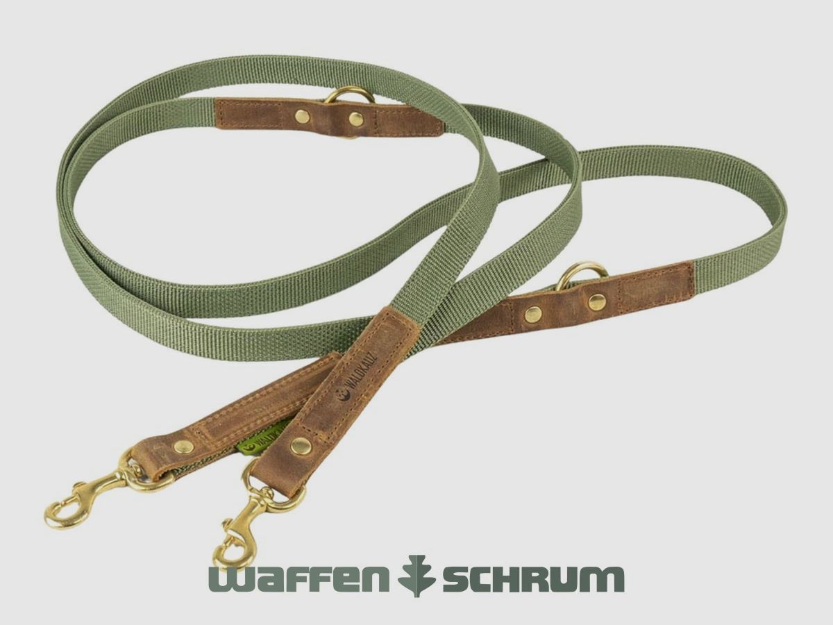 Waldkauz Umhängeleine ''Schlendrian'' / Länge 250cm Oliv
