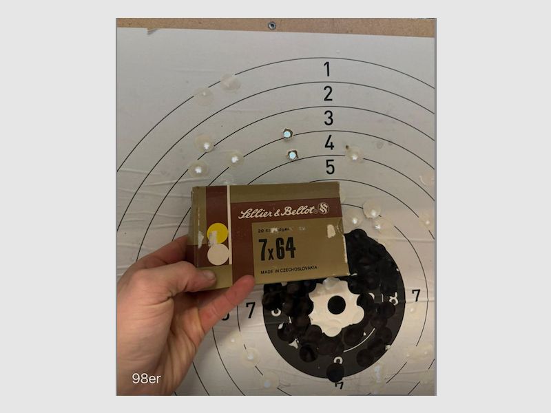 98 w kalibrze 7x64 z lunetą 3-9x40