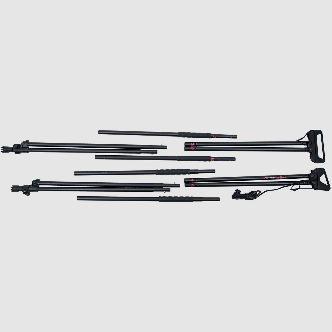 Zielstock Fenris 2 Aluminium schwarz