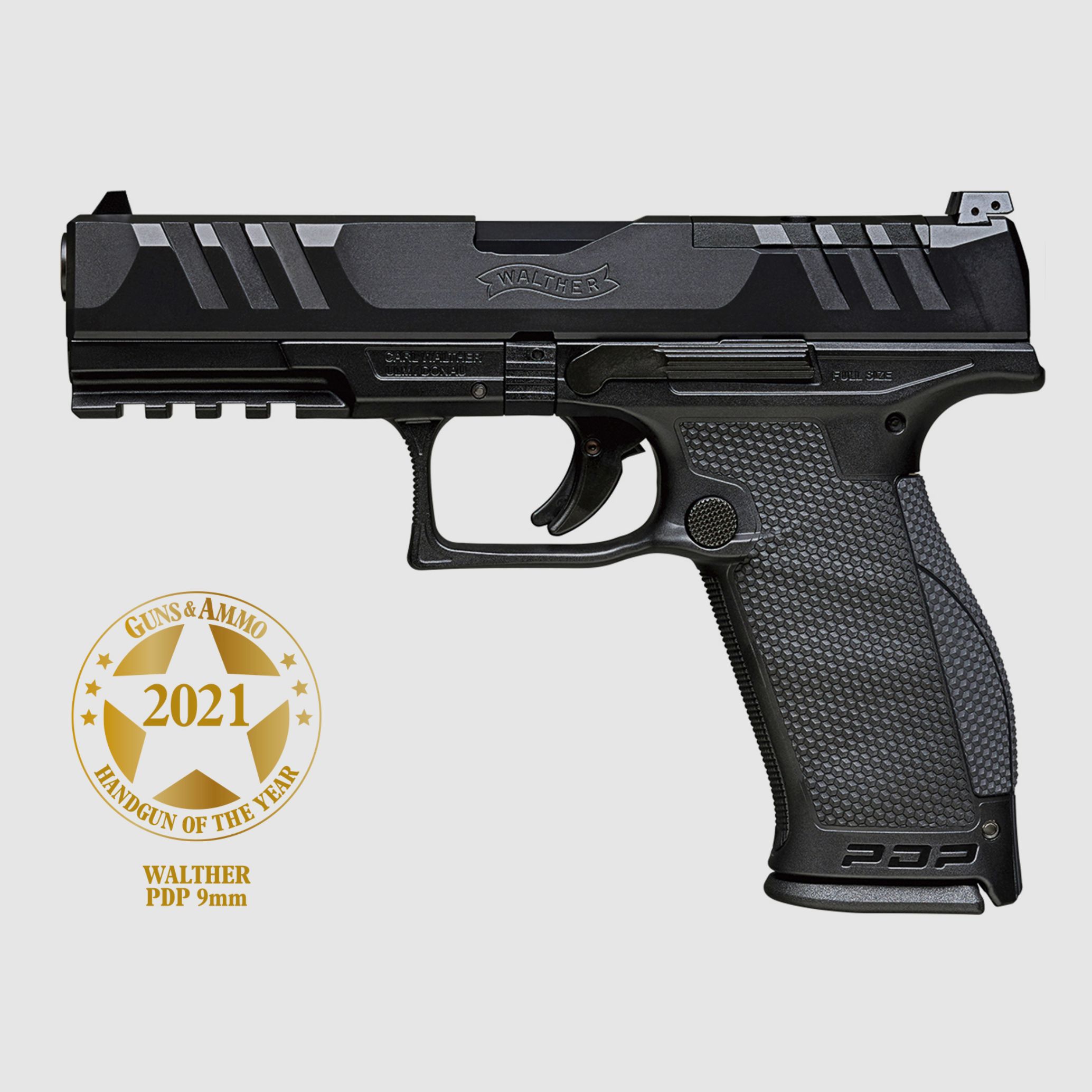 WALTHER PDP Full Size 9mm Luger Pistole Optic Ready 4.5"