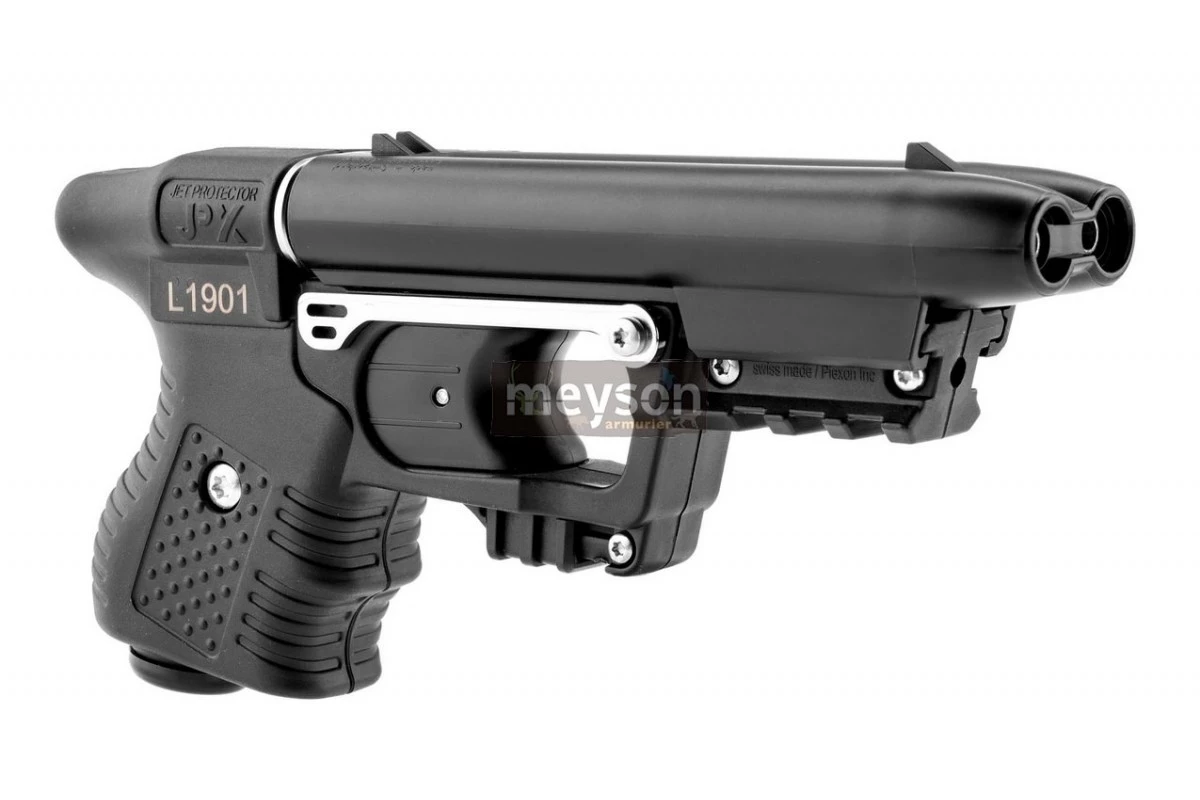 JET PROTECTEUR JPX SCHWARZ – ANTI-AGGRESSIONSPISTOLE 2 SCHÜSSE