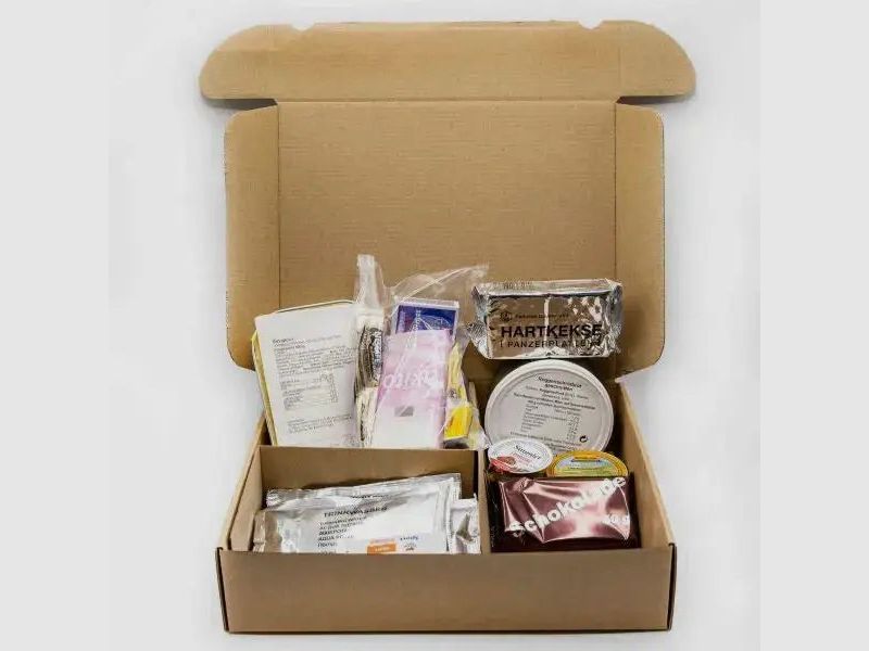 Feddeck Dauerwaren Feddeck Dauerwaren EPA Typ III Tagesration Tortellini Milano Pute