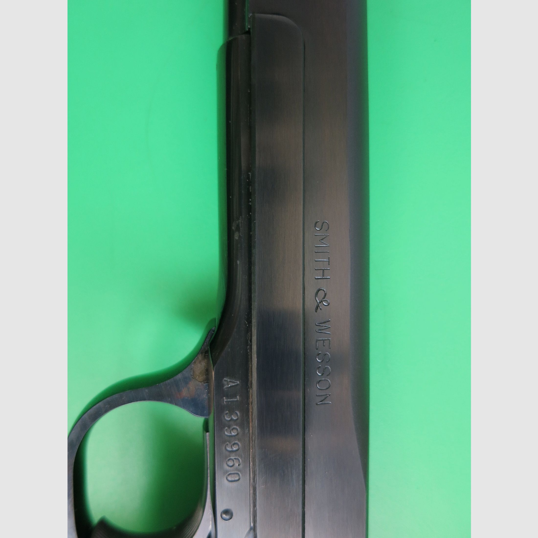 Pistola sportiva di alta gamma Smith&Wesson Mod. 41, .22 lfB, canna da 7,5" con compensatore, come nuova, assoluta rarità da collezione #40