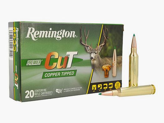Remington Premier CuT Copper 7mm Rem. Mag. 150GR Tipped 20 cartouches