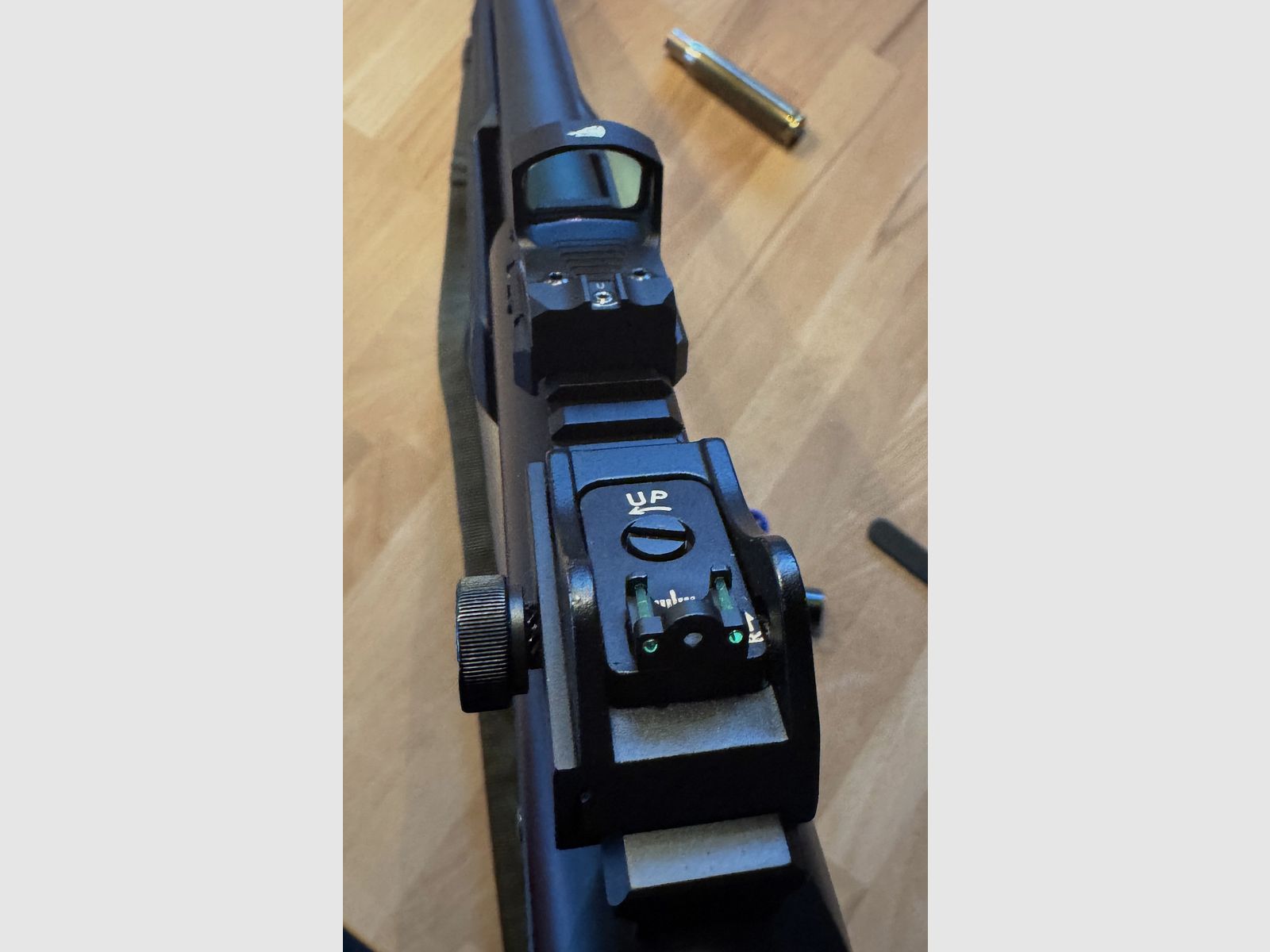Fabarm / SDASS tactical-12/76, mit Leuchtpunktvisier. Gebraucht