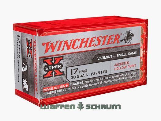Winchester Super-X 1,3g - 20gr .17HMR