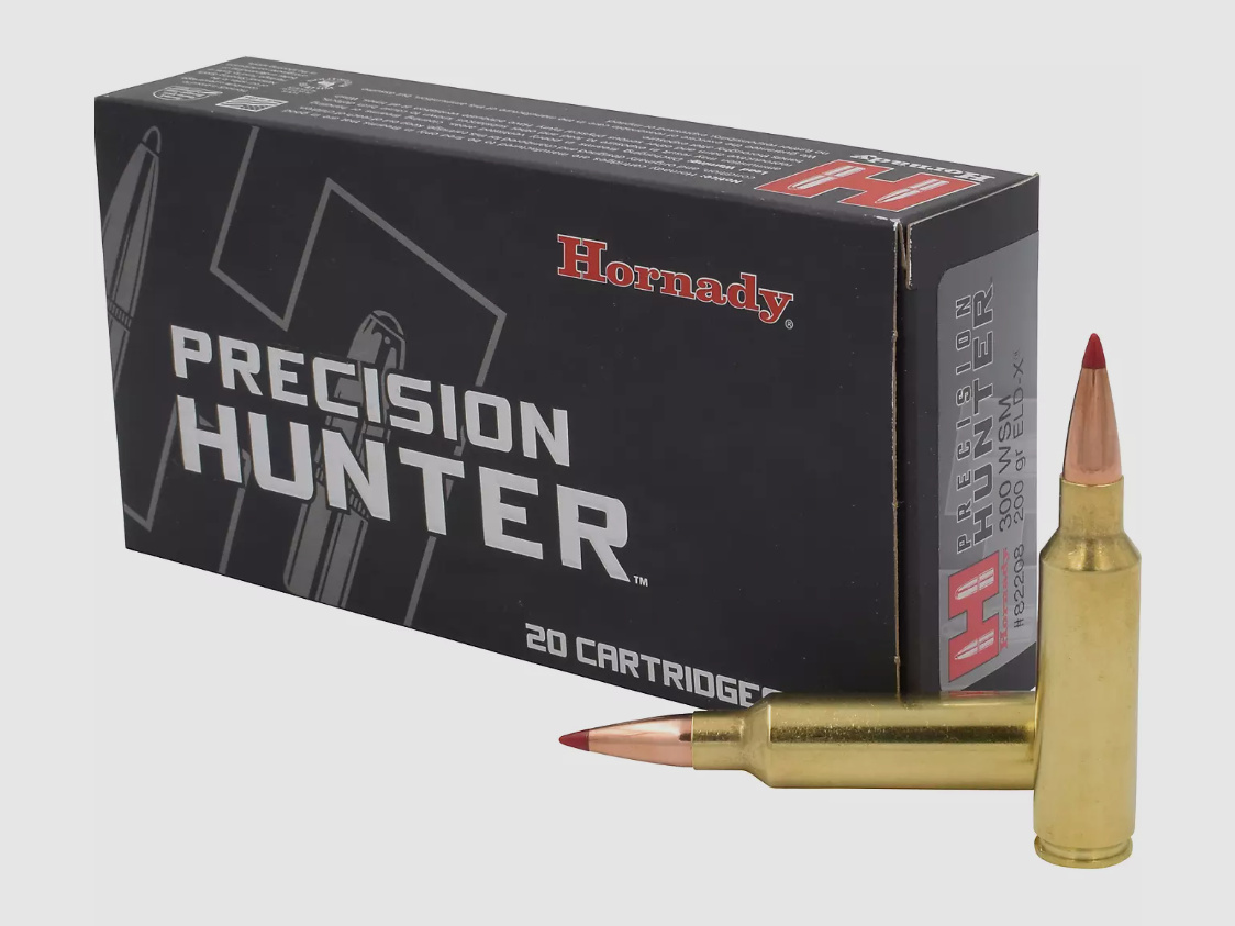 HORNADY - Munition .300 WSM ELD-X 13,0g/200grs. Precision Hunter