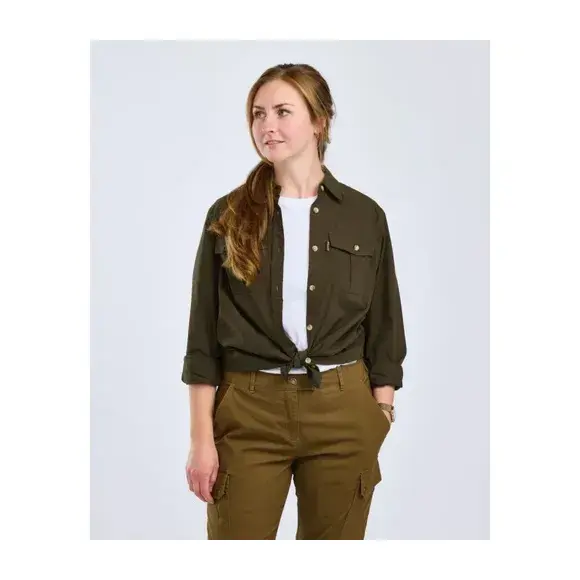 Camicia Pinewood Safari Donna Verde, immagine 5 di 6