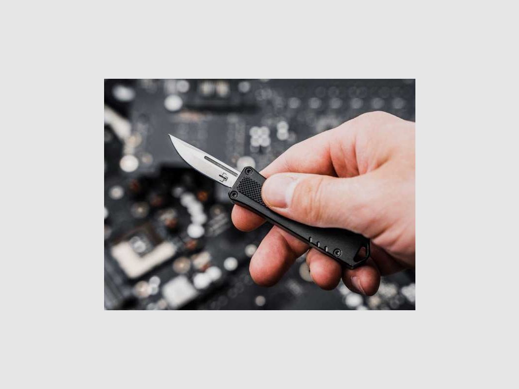 Böker Plus Micro USB OTF Automatik Springmesser BKA legal