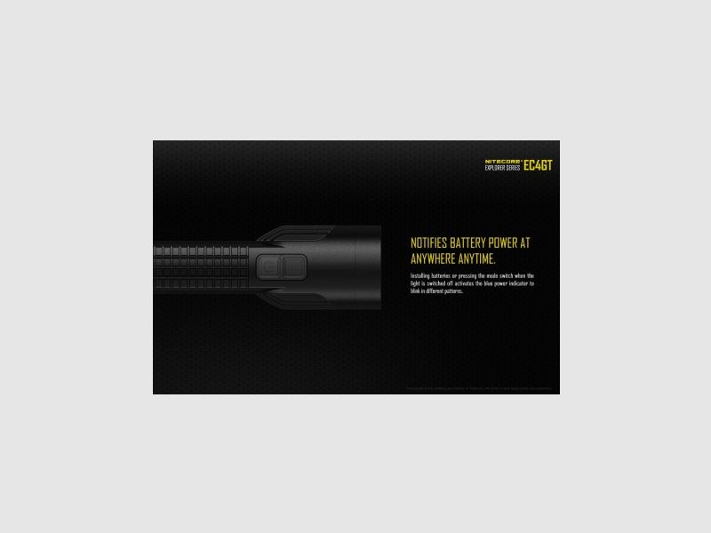 Latarka Nitecore EC4GT 1000 lumenów, zdjęcie 19 z 27