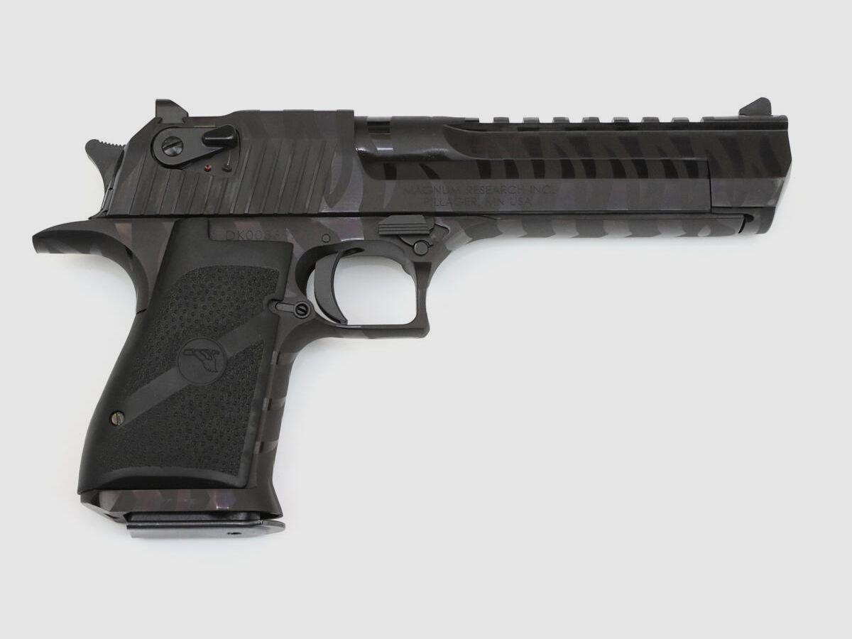 Magnum Research Desert Eagle Mark XIX BLACK TIGER STRIPES 50AE, Bild 4 von 7