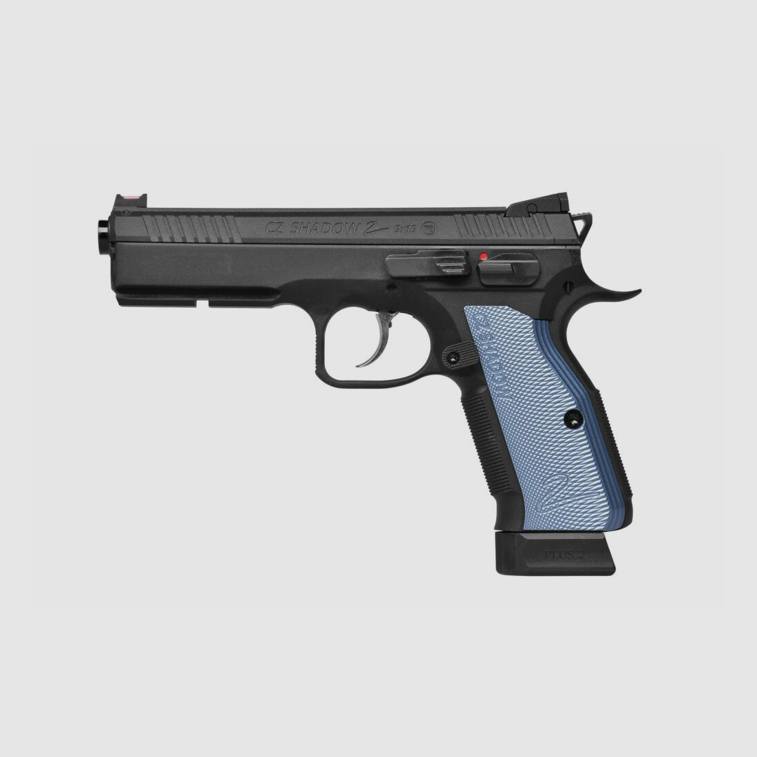 ASG (Lizenz Ceská Zbrojovka) CZ Shadow 2 Schwarz 4,5mm BB - Druckluft Co2 BlowBack