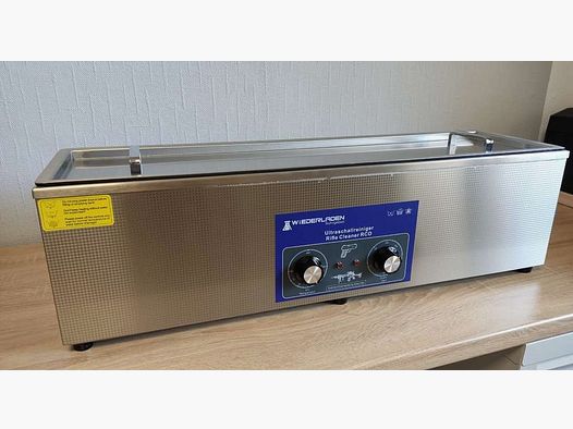 Reloading Ruhr area weapon ultrasonic cleaner RCO, 80x20x10cm, 16L