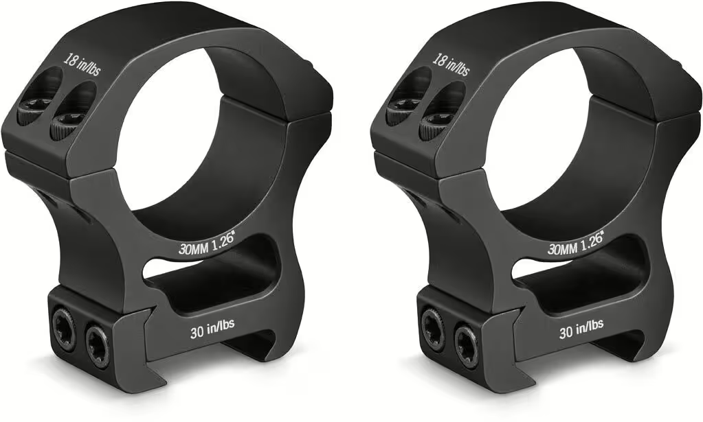 Vortex Pro Series Anneaux Picatinny 30mm Haut (32mm) #PR30-H