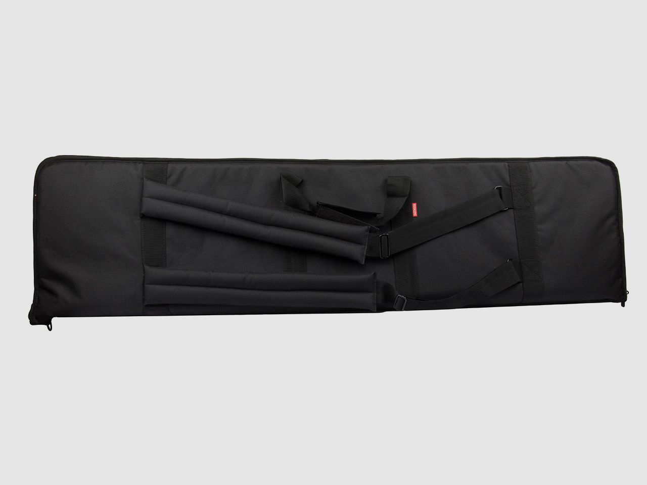 Gewehrfutteral Oakwood Rangebag Multi schwarz 125 x 30 cm Polyester 4 InnenfĂ¤cher Rucksacktragegurt