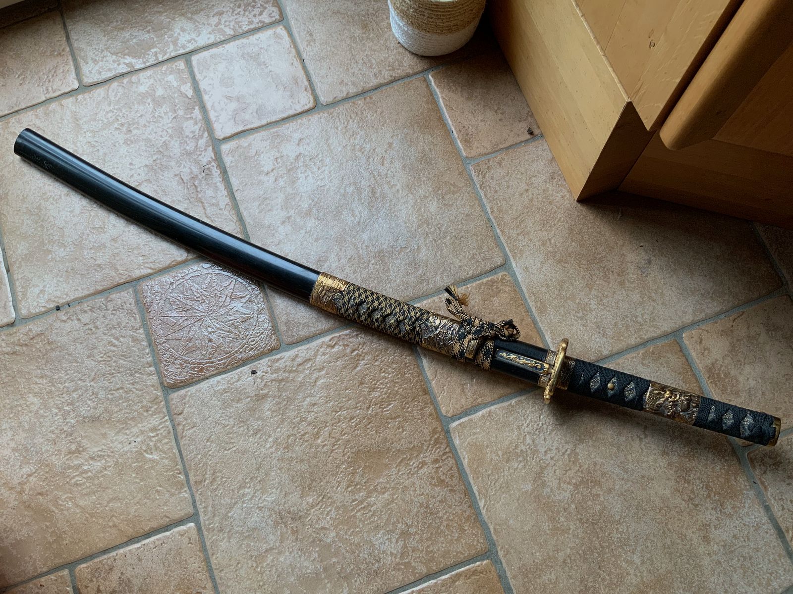 Samuraischwert Klingenlänge 72 cm Gesamtlänge 98 cm