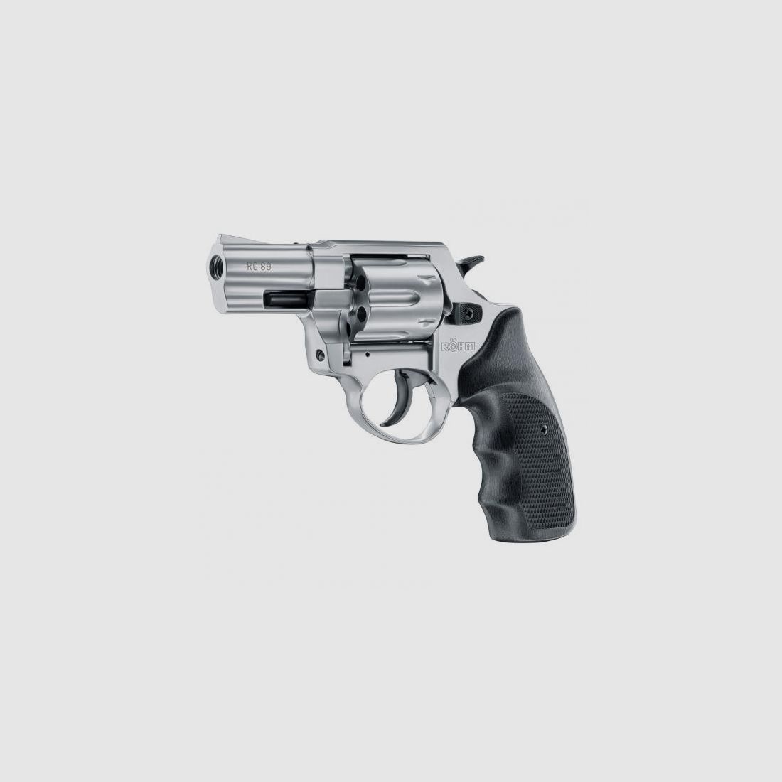 Röhm RG89 Schreckschuss Revolver Kal. 9 mm R.K. alu chrome Schreckschuss, Bild 1 von 3