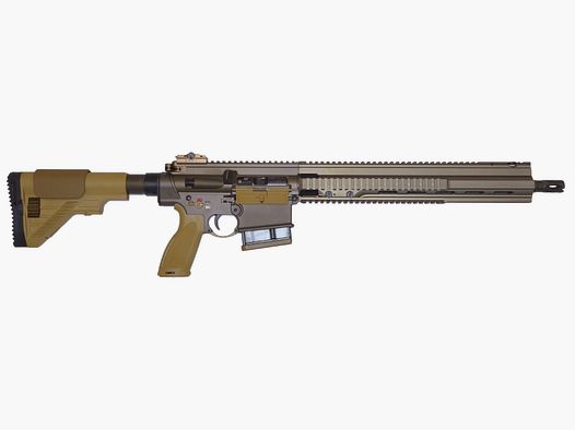 H&K MR 308 A3-28 TAN 16,5" (PÓŁAUTOMATYCZNY KARABIN SZTURMOWY)