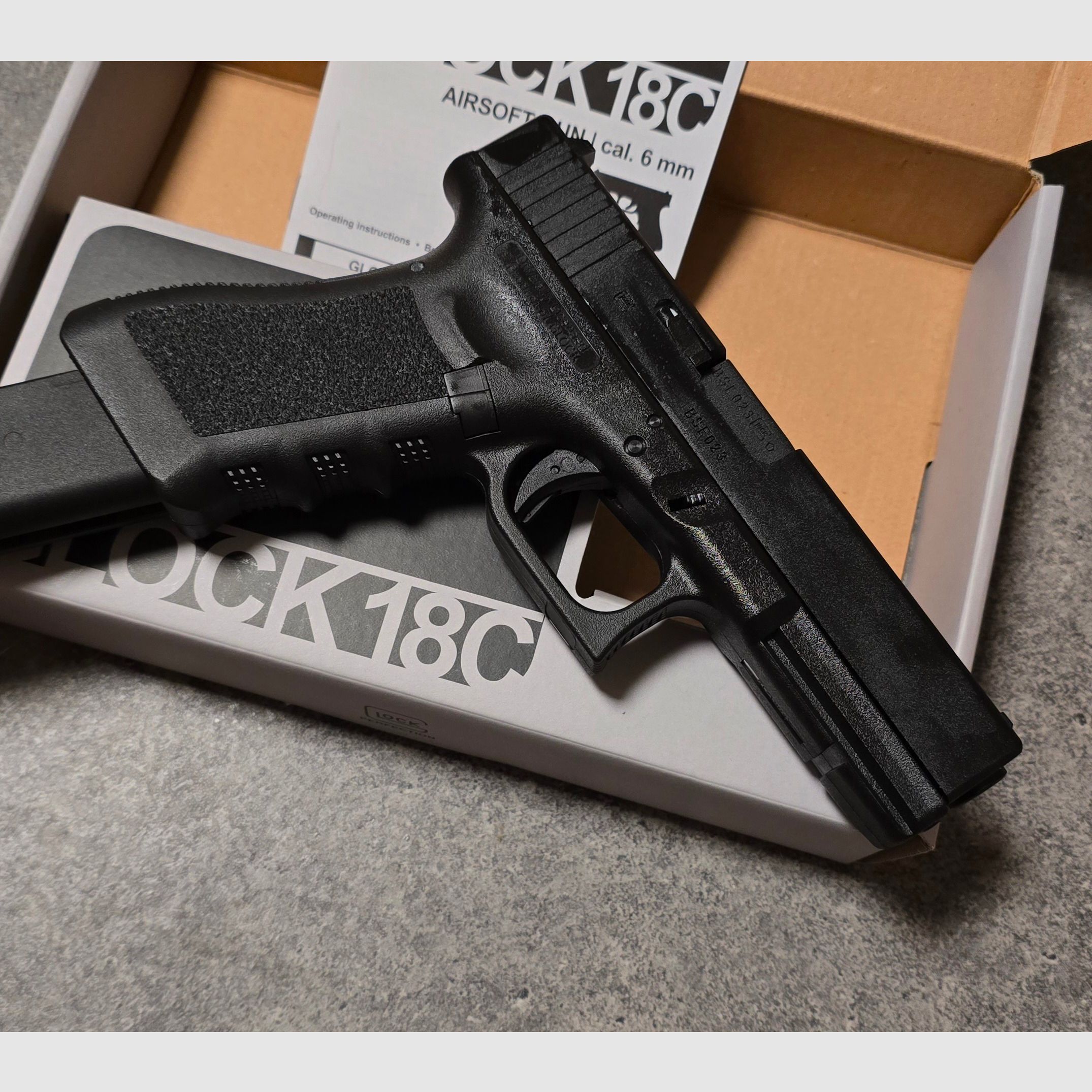 Glock 18C 6 mm GBB Airsoft Softair
