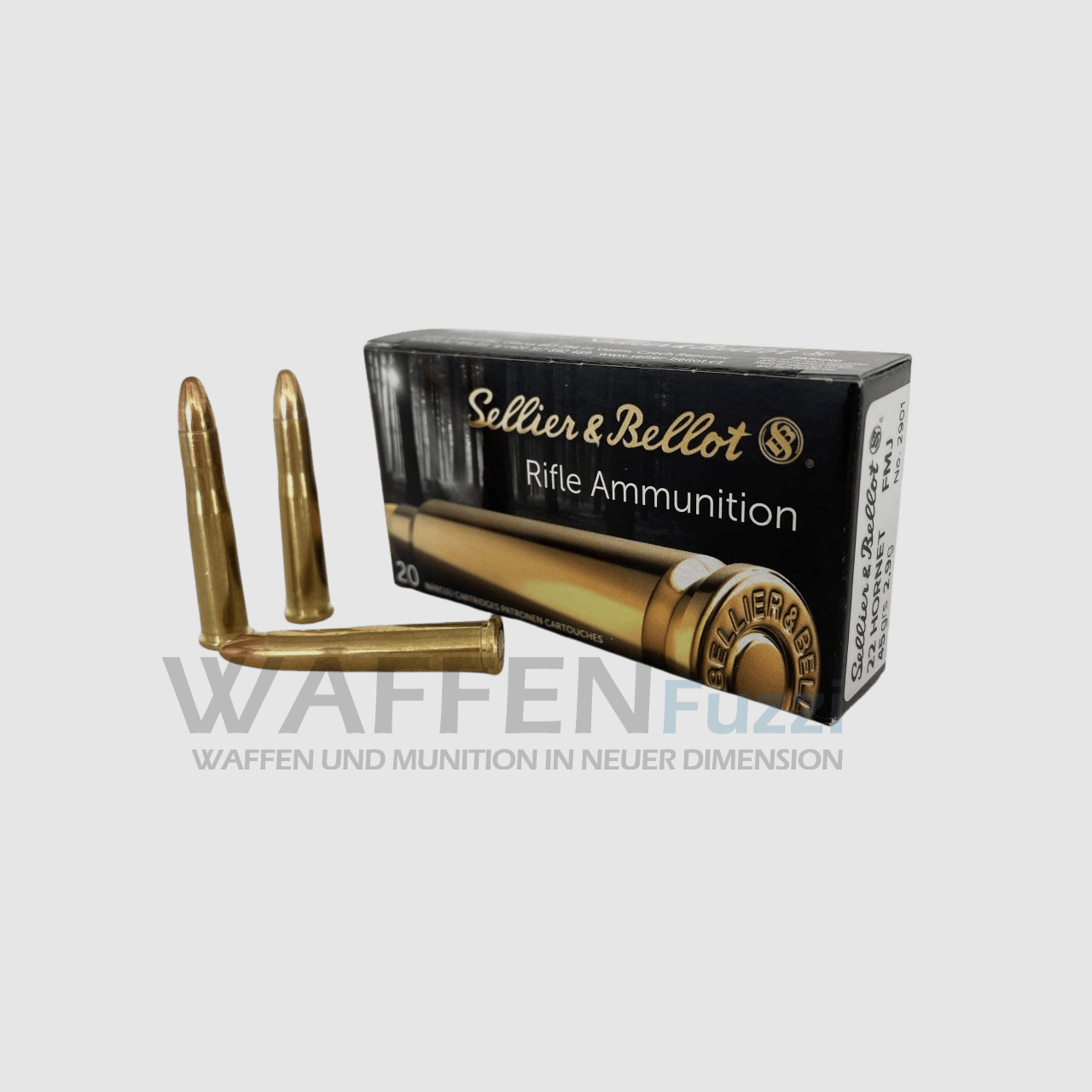 S&B .22 Hornet FMJ 45gr