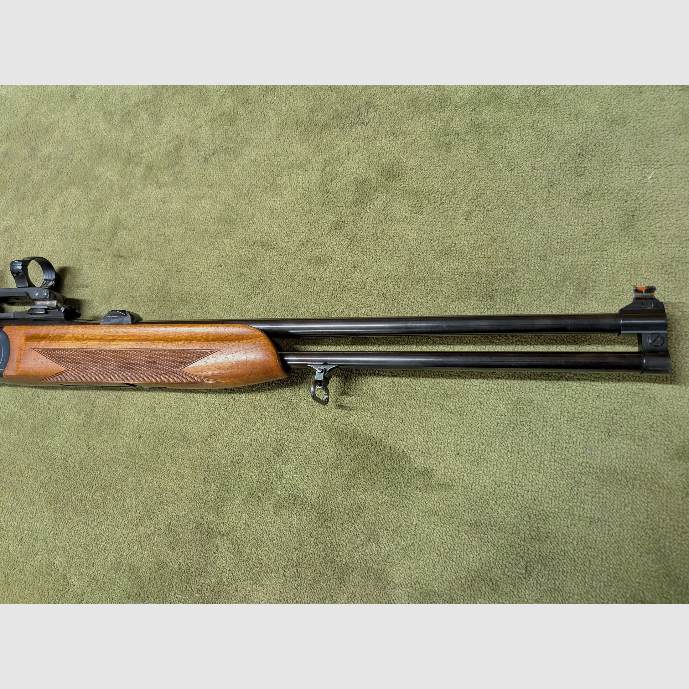 Bockdoppelbüchse Valmet 412S kaliber 30.06 - top