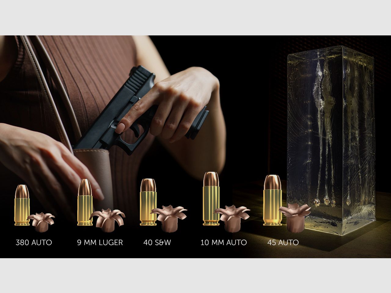 Sellier & Bellot 2012966 .45 ACP XRG Defense 10,7 g 165 Urs. 25 Stück