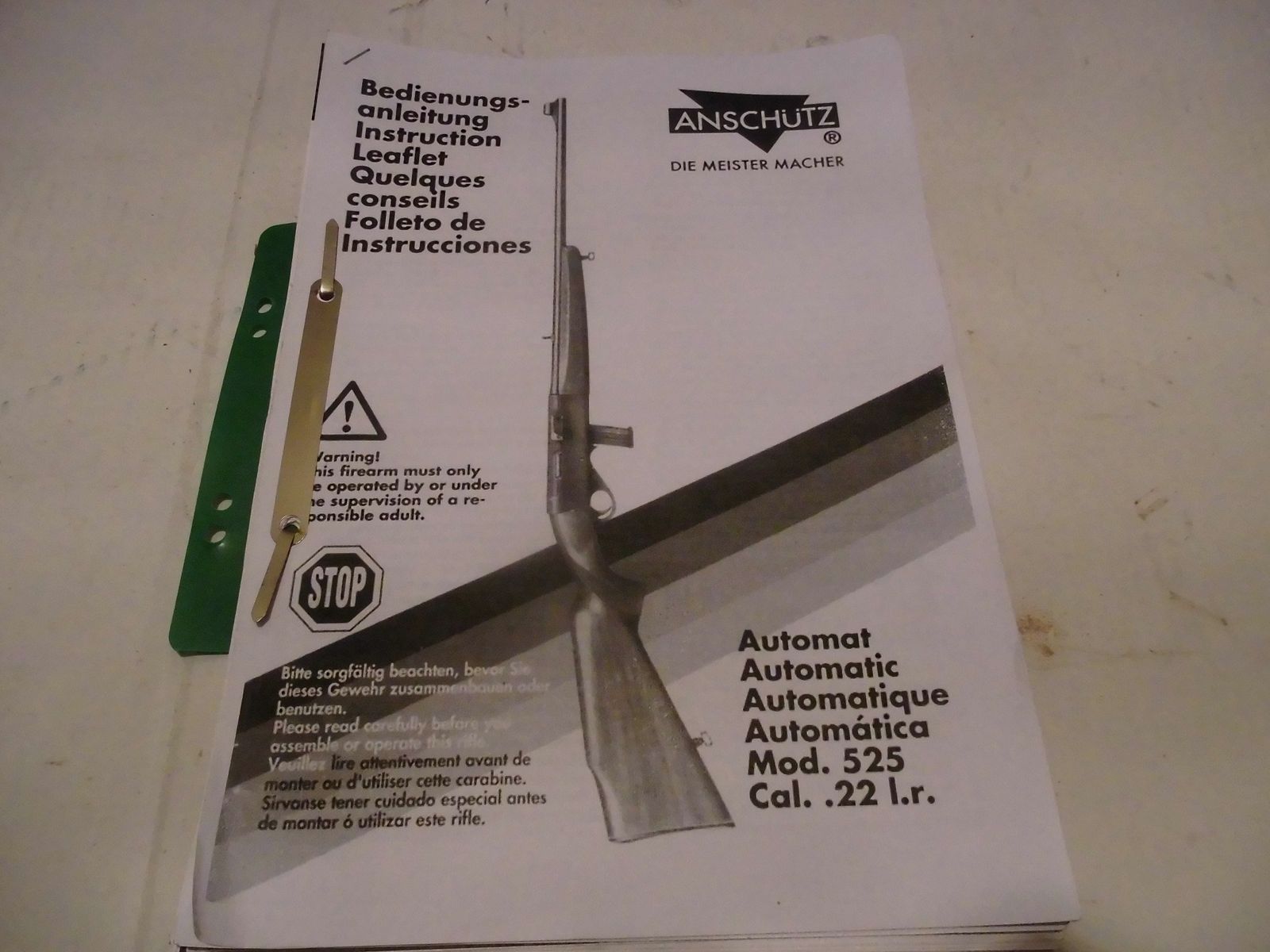 Anschütz Automatik Mod 520 Kal. .22 l.r.