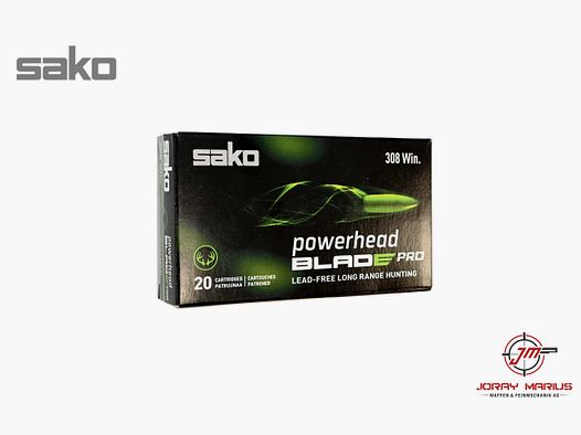 .308 Win Sako Powerhead Blad E Pro 10.5g 162 gr Bleifrei