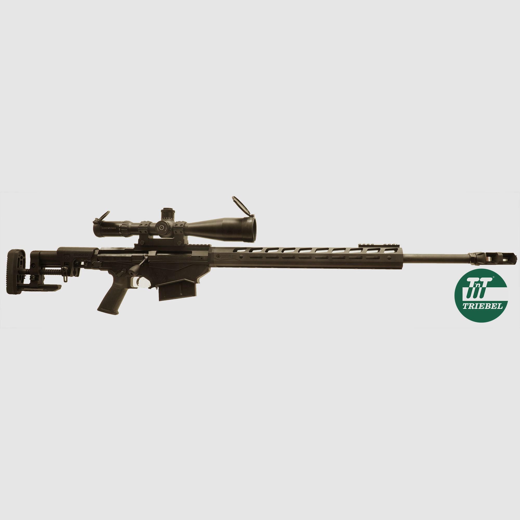 RUGER carabine à verrou (d'occasion) Mod. Precision Rifle avec S+B PM .338LapuaMag (1B), image 4 sur 4
