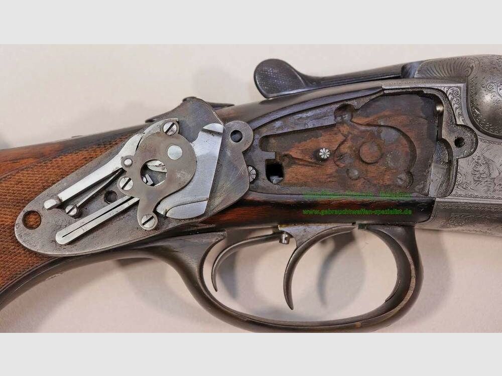 Sauer y Sohn/Suhl taladro de cerrojo lateral de antes de la guerra