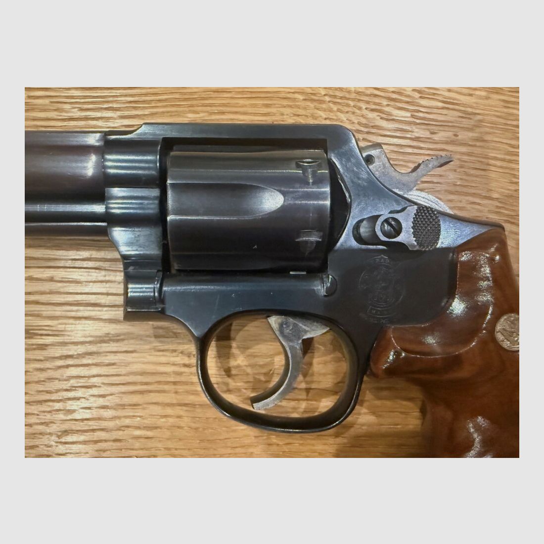 Smith & Wesson Model 19-P – .357 Magnum – 4 pouces – version rare, image 4 sur 4