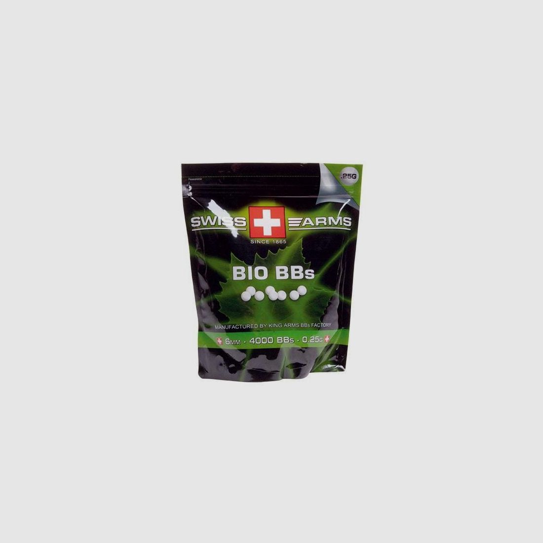 GSG Swiss Arms Bio BB's Softair-Kugeln 0,28 g - 3600 Stk.