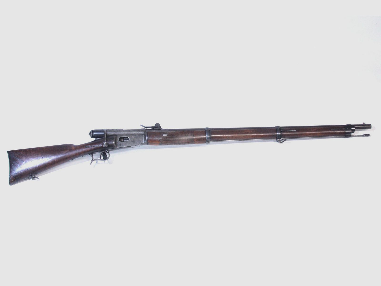 Rep. Gewehr Vetterli 1871, Occ., 10.4×42 Randfeuer, Bild 1 von 3