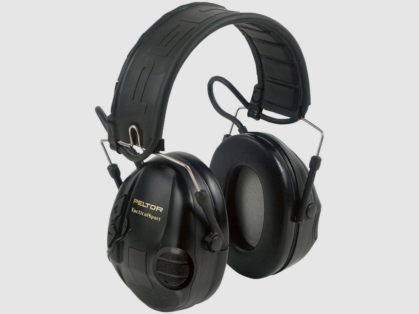 3M Peltor Aktywna Ochrona Słuchu SportTac Czerwony/Czarny