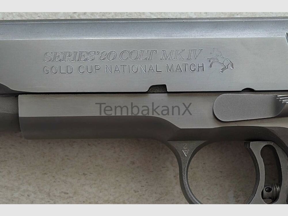 Colt National Match Gold Cup (Series 80 Colt MK IV) .45Auto