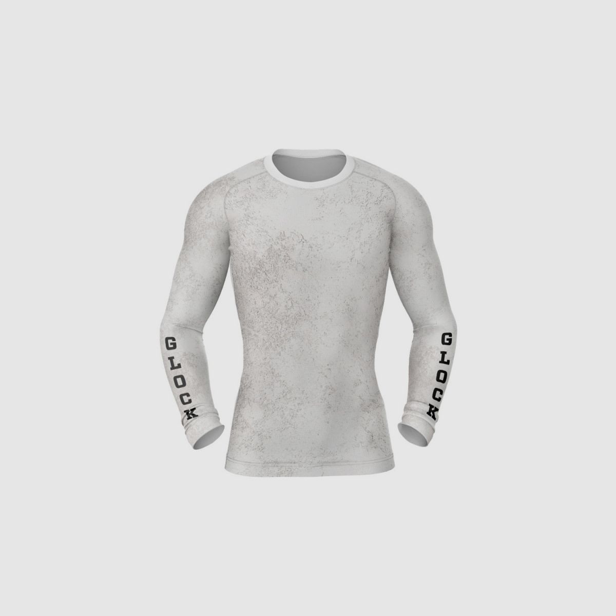 DED GLOCK Competition Long Sleeve Compression T-shirt White, size: XS, Clothes type: Kids, image 3 of 3