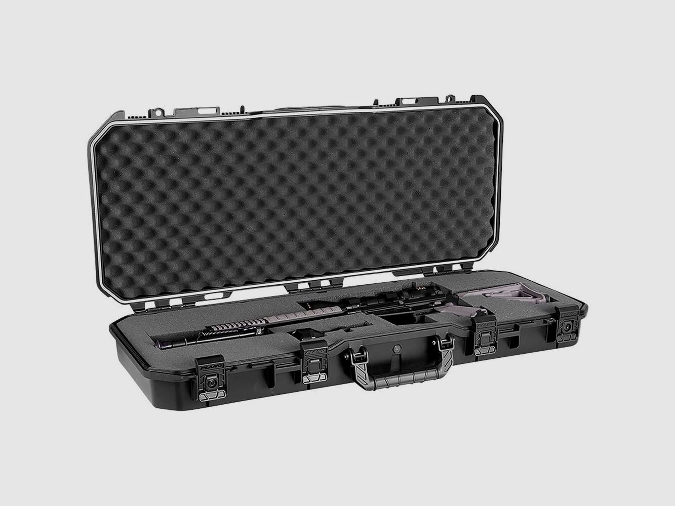 Plano Langwaffenkoffer Allweather 2-Serie für 1 zerlegbare Langwaffe mit Zieloptik