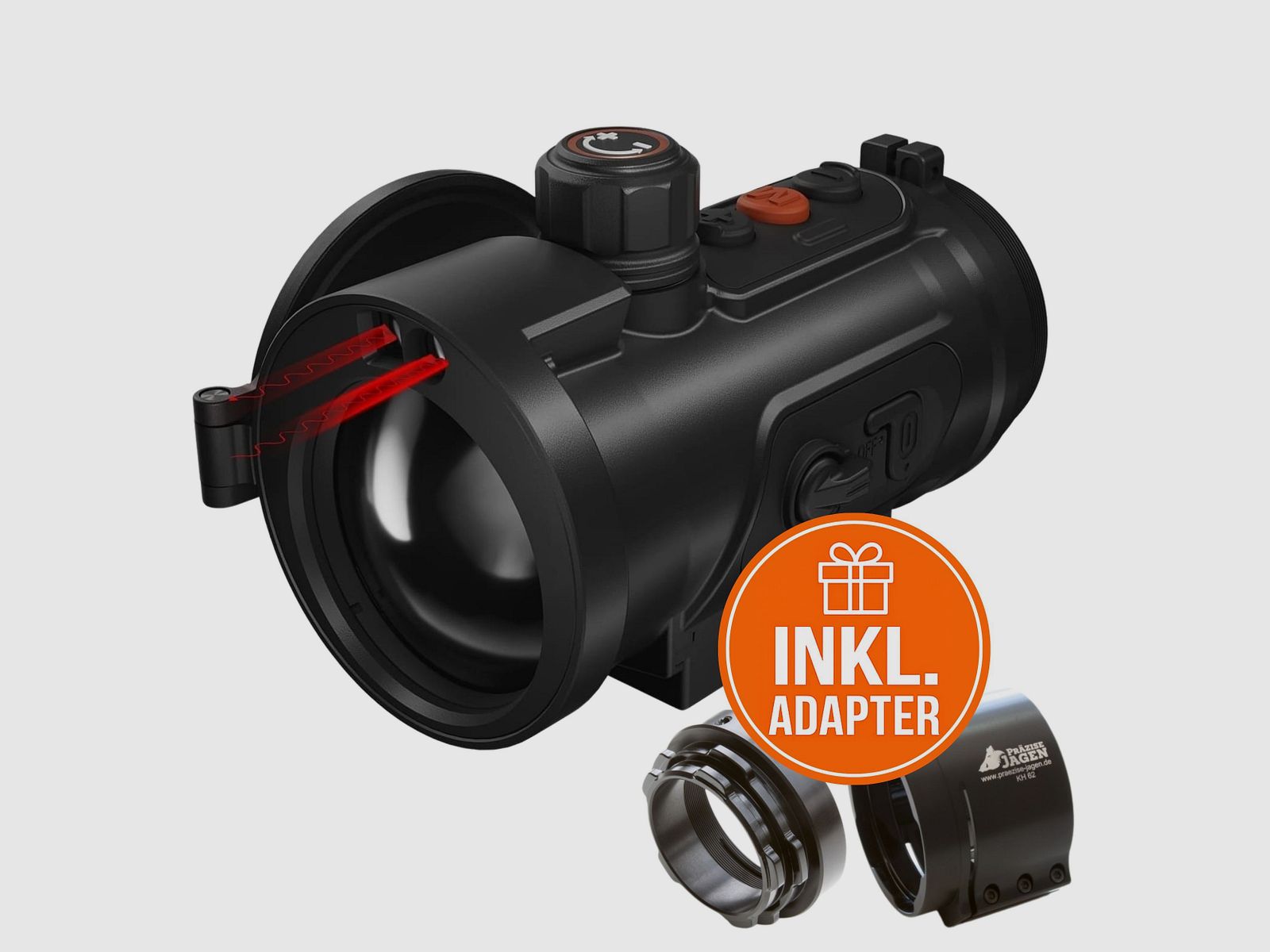 ThermTec Hunt 635 L Pro Paquete Completo incl. Adaptador