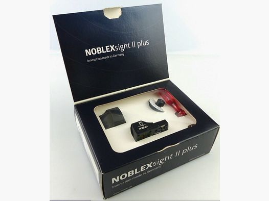 Noblex 55701 Rotpunkt Reflexvisier sight II Plus 3 5 Moa schwarz